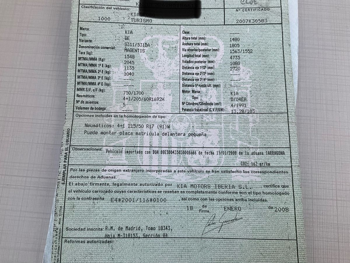 Kia Magentis 2.0 CRDi Concept