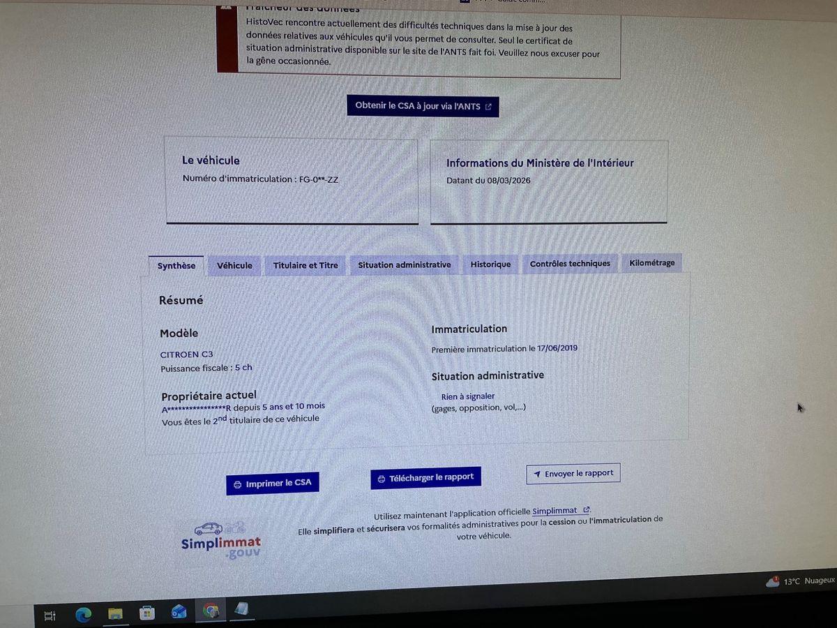 Citroen C3 d'occasion