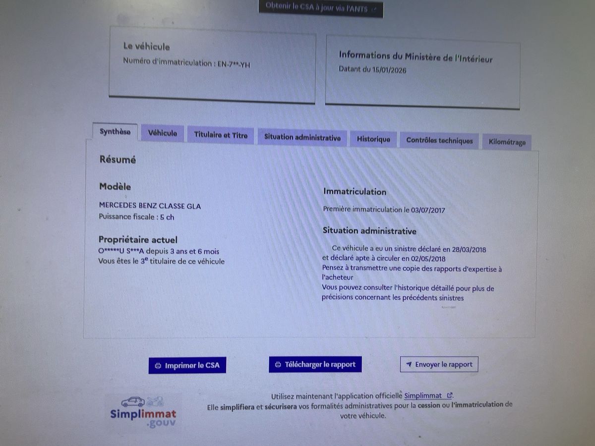 Mercedes-Benz GLA-Klasse d'occasion