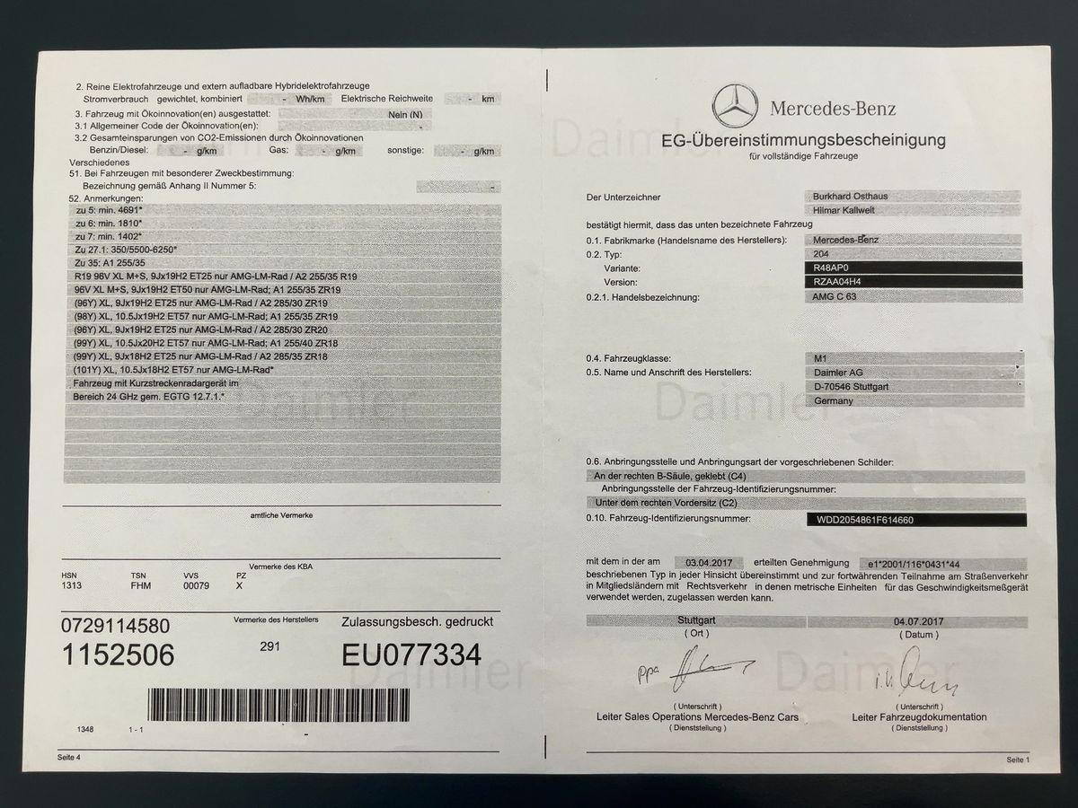 Mercedes-Benz C-Klasse d'occasion