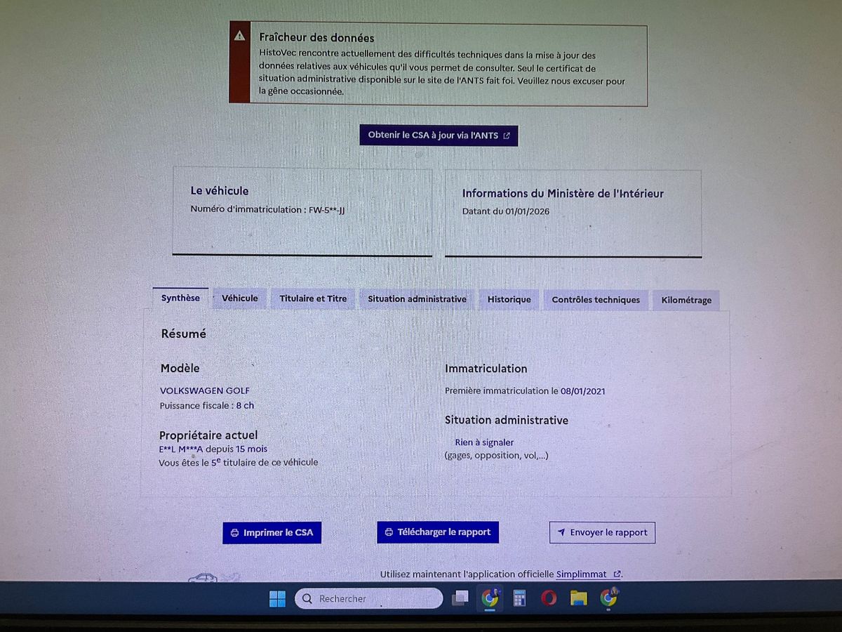 Volkswagen Golf d'occasion