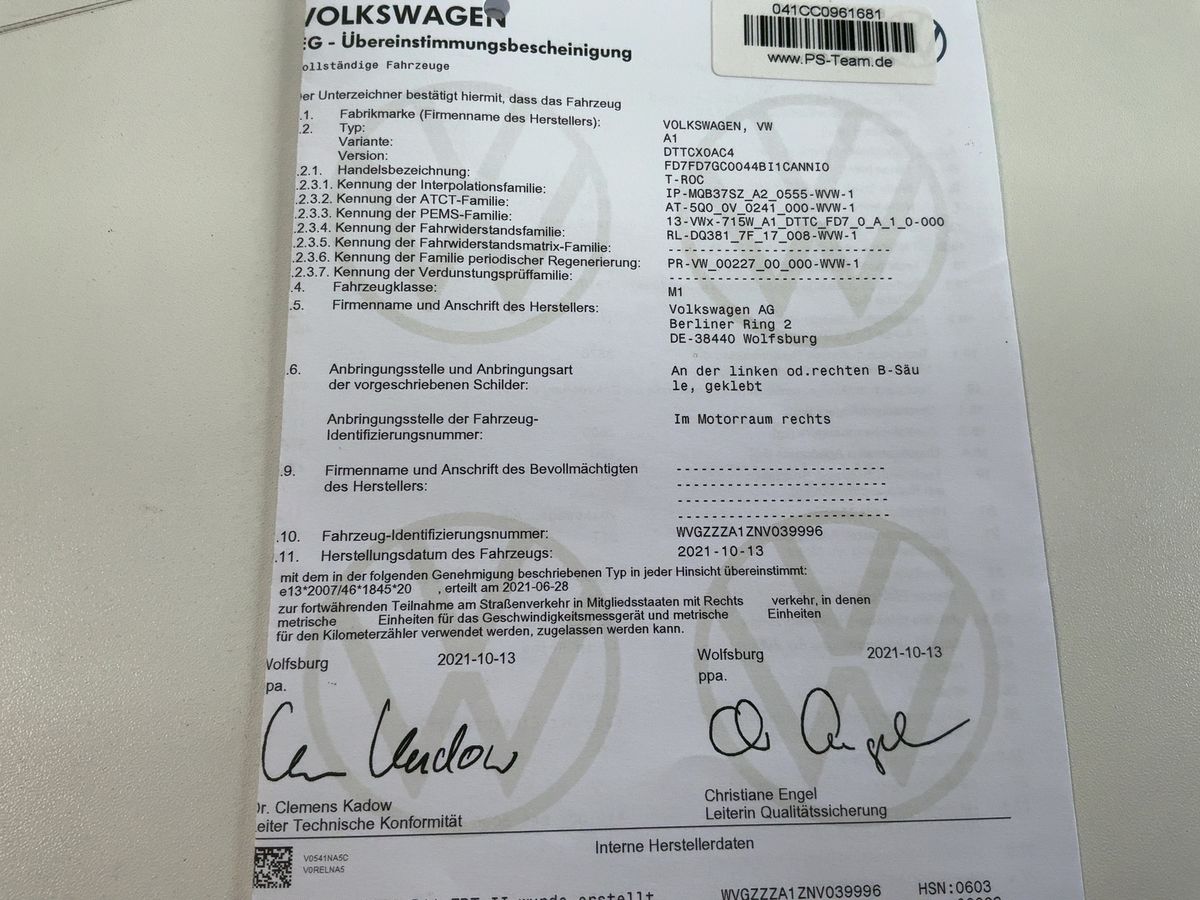 Volkswagen T-Roc d'occasion