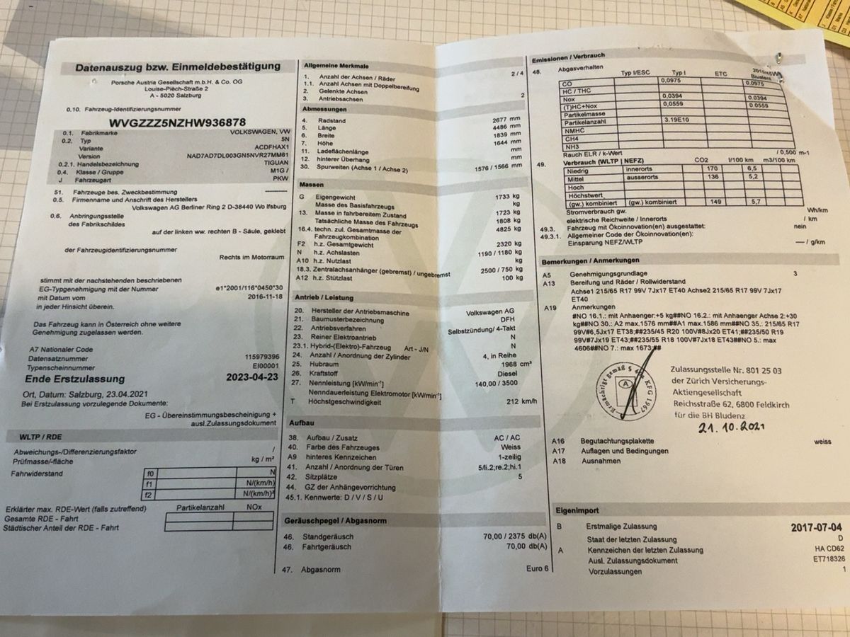 Volkswagen Tiguan d'occasion