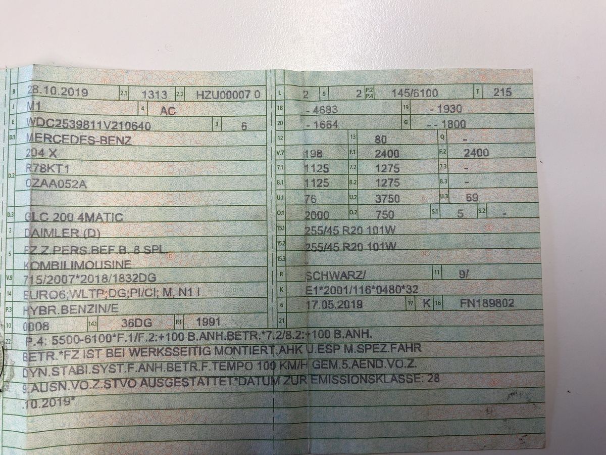 Mercedes-Benz GLC-Klasse d'occasion