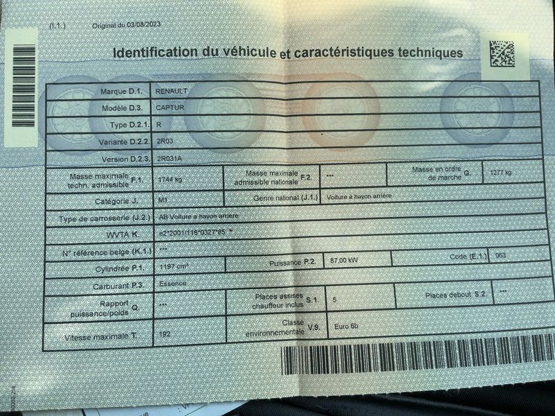 Renault Captur 1.2 TCe Initiale Paris — zdjęcie 15