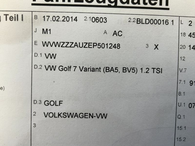 Volkswagen Golf VII 1.2 TSI Trendline BlueMotion Tech — zdjęcie 15