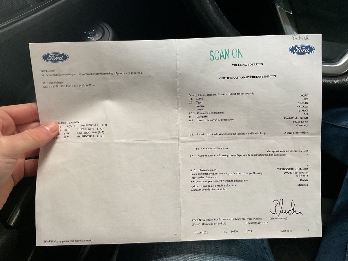 Ford B-Max d'occasion