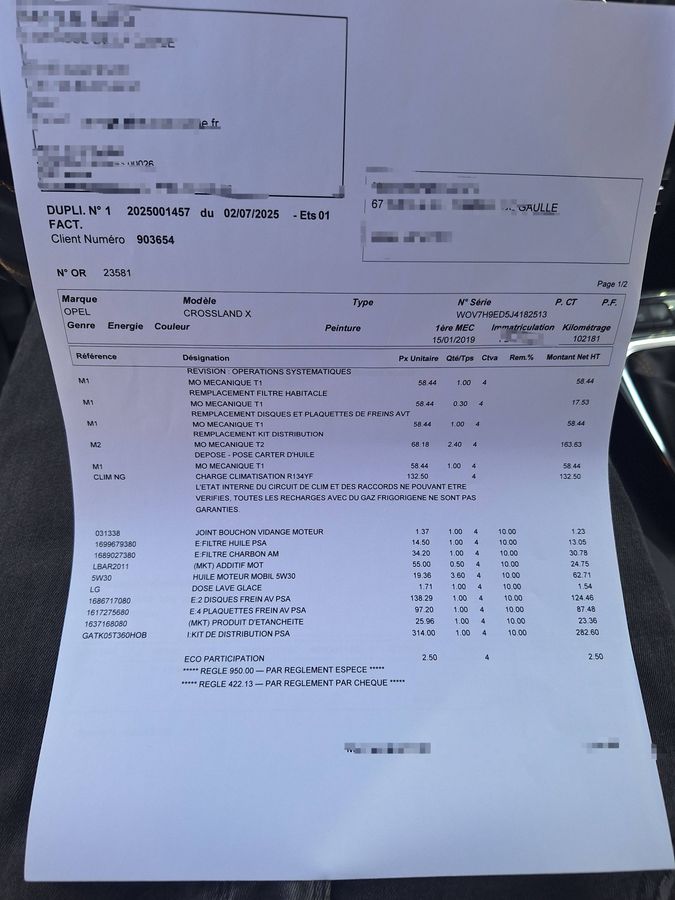Opel Crossland d'occasion