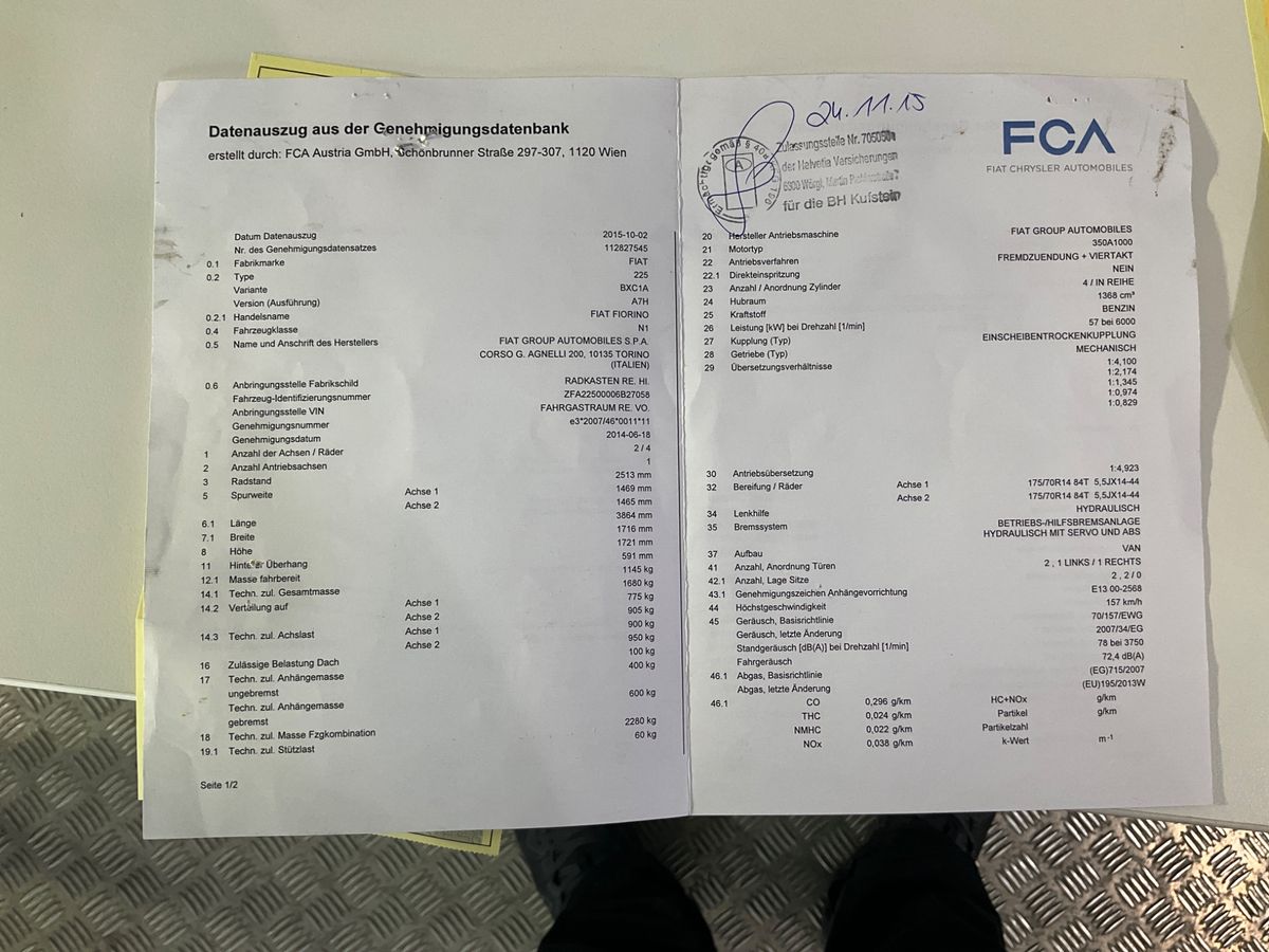 Fiat Fiorino d'occasion