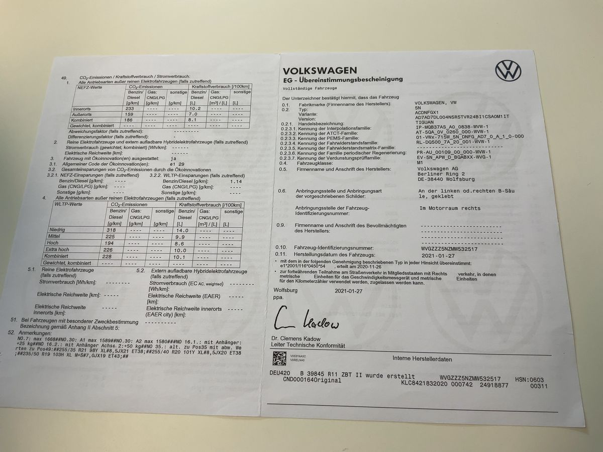 Volkswagen Tiguan d'occasion