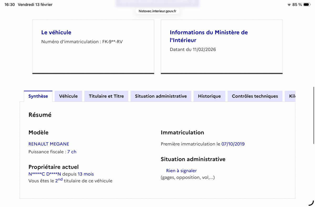 Renault Megane d'occasion