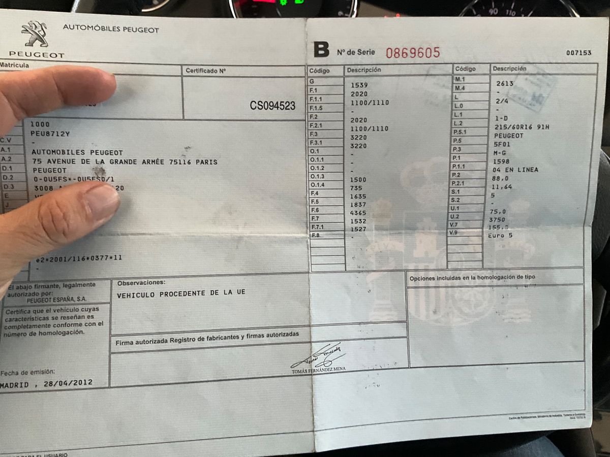 Peugeot 3008 d'occasion