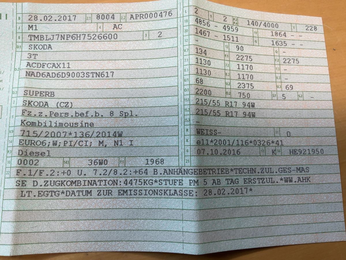 Skoda Superb d'occasion