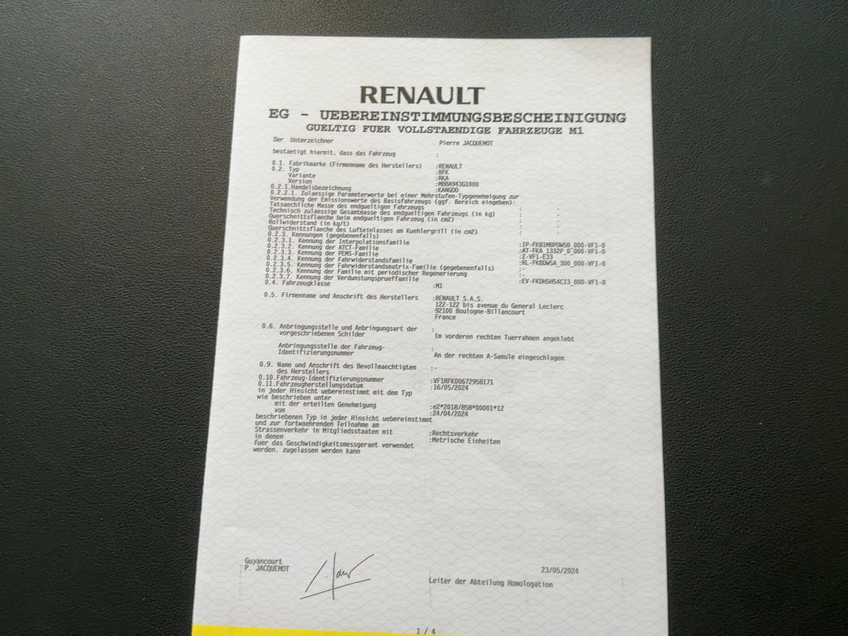 Renault Kangoo d'occasion