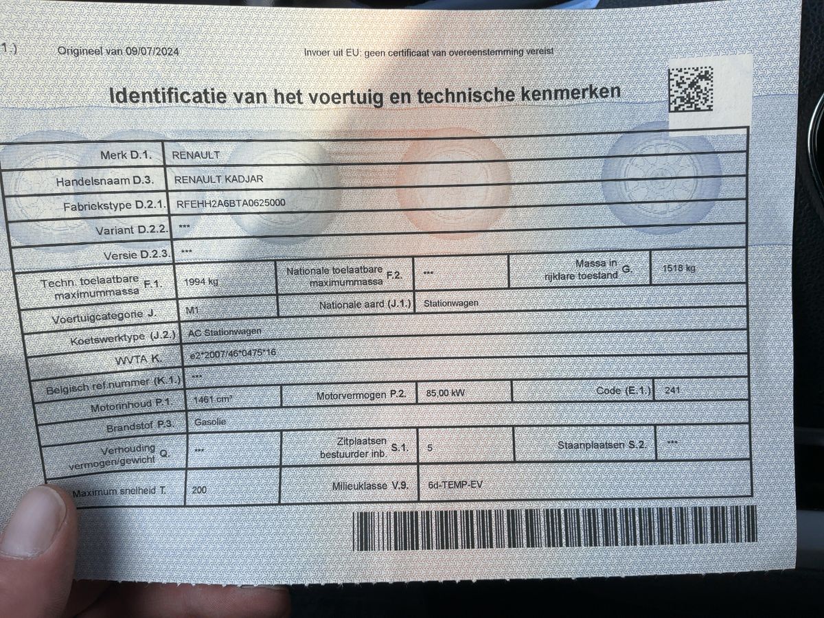 Renault Kadjar d'occasion