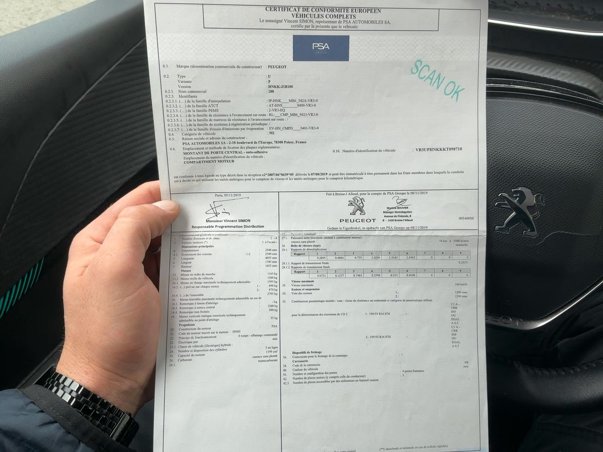 Peugeot 208 d'occasion