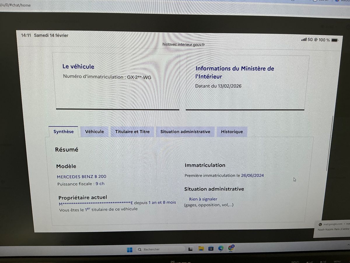 Mercedes-Benz B-Klasse d'occasion