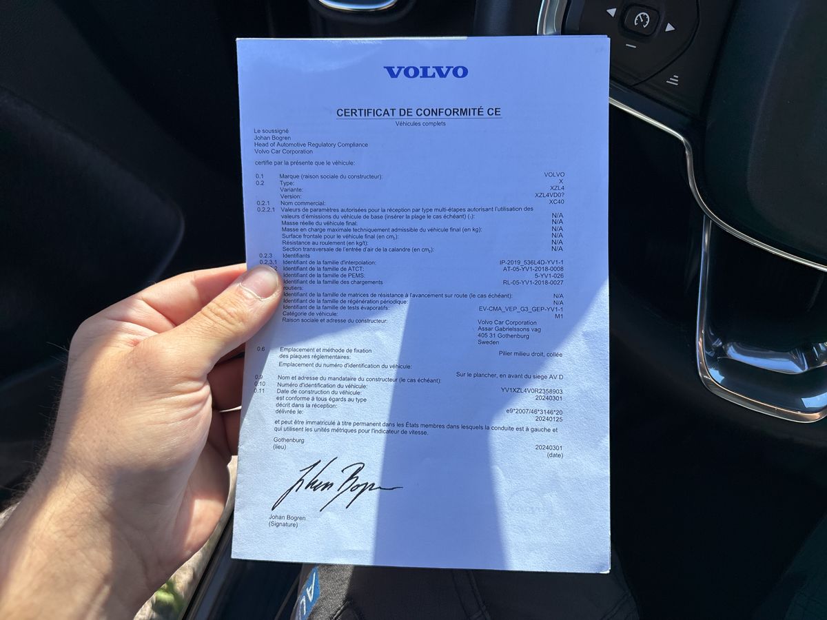 Volvo XC40 d'occasion