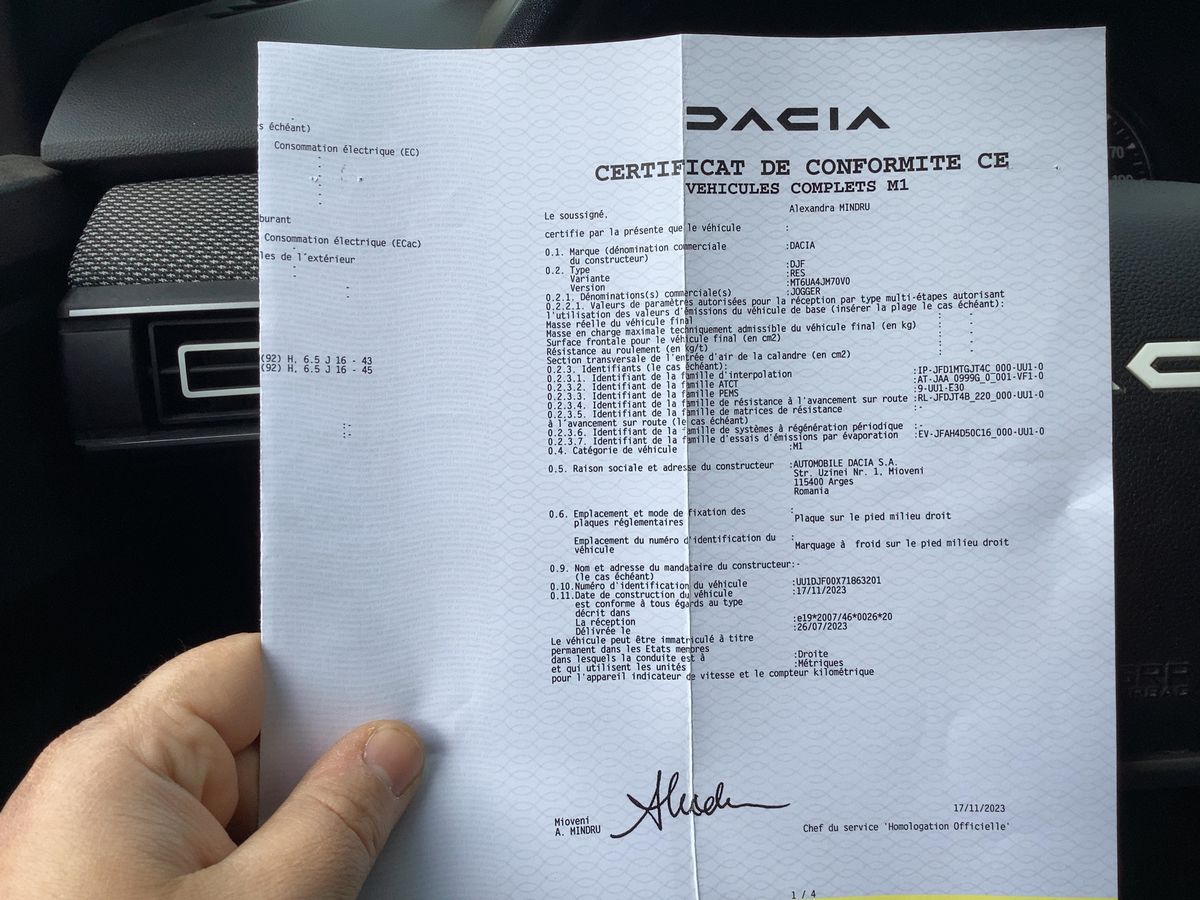 Dacia Jogger d'occasion