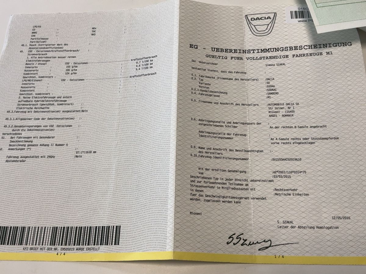 Dacia Sandero d'occasion