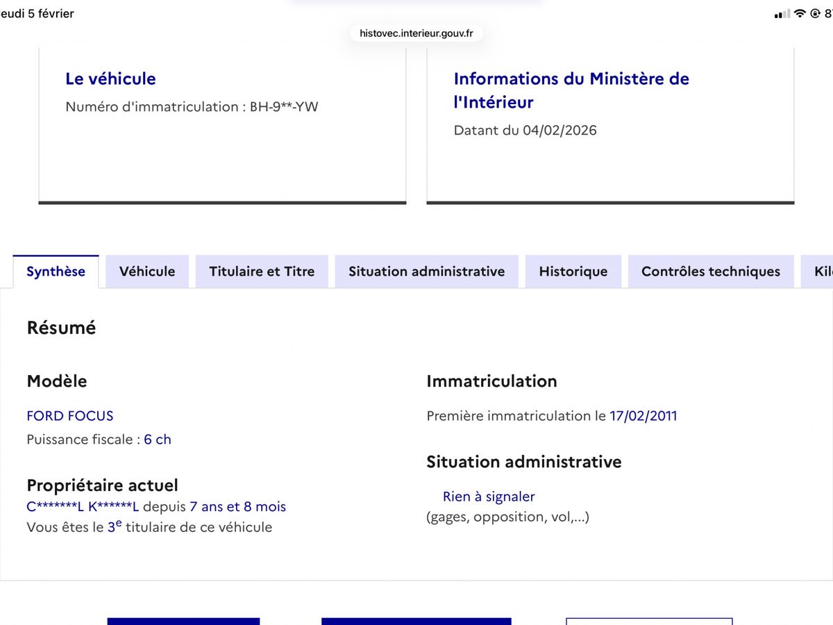 Ford Focus d'occasion