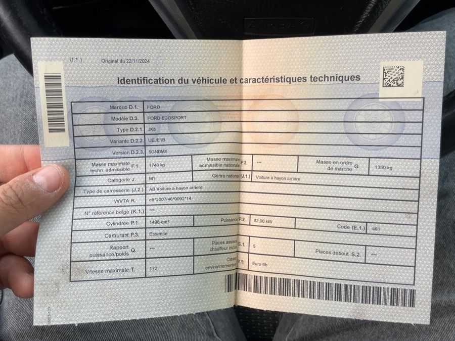 Ford EcoSport d'occasion