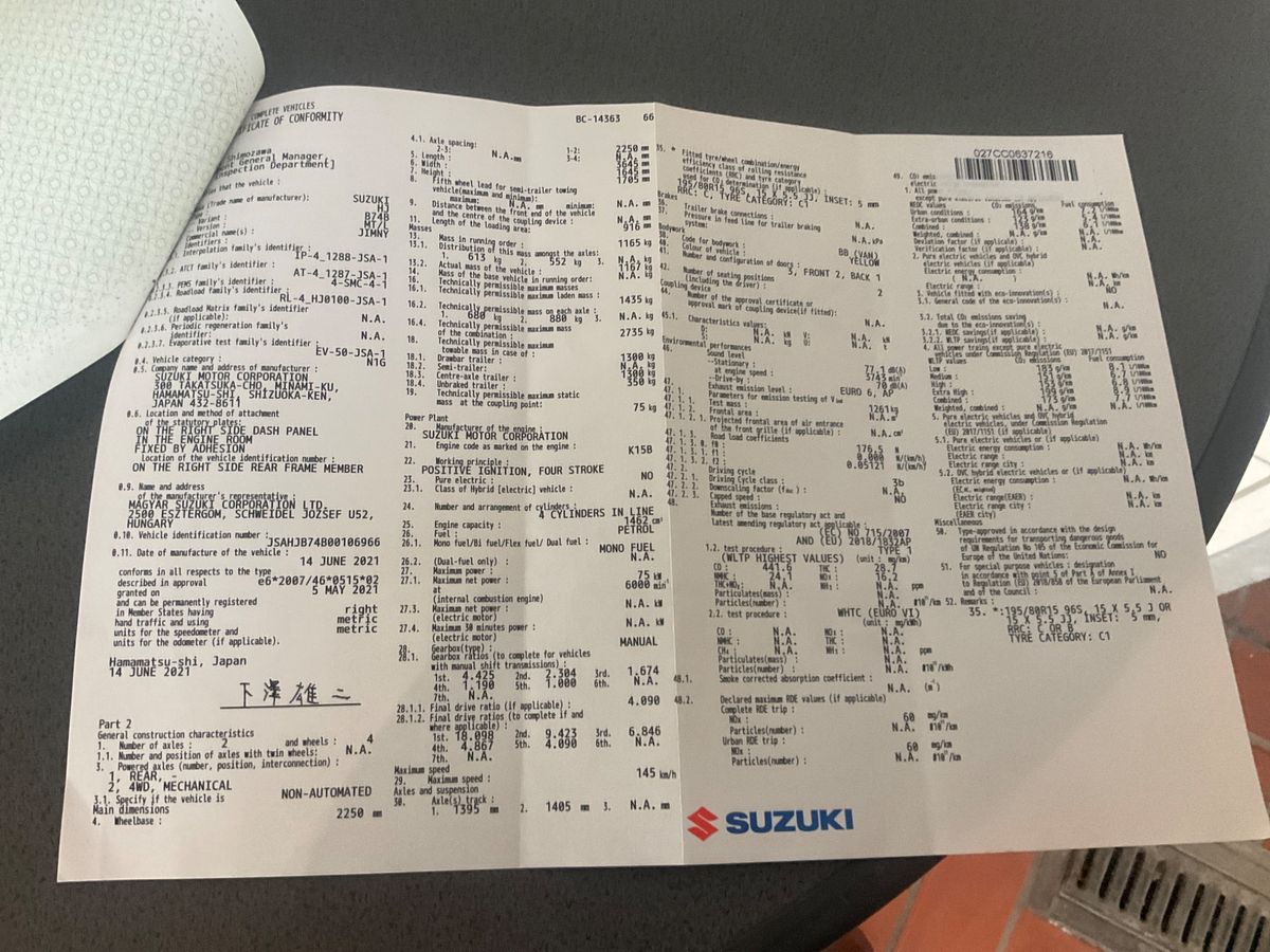 Suzuki Jimny d'occasion