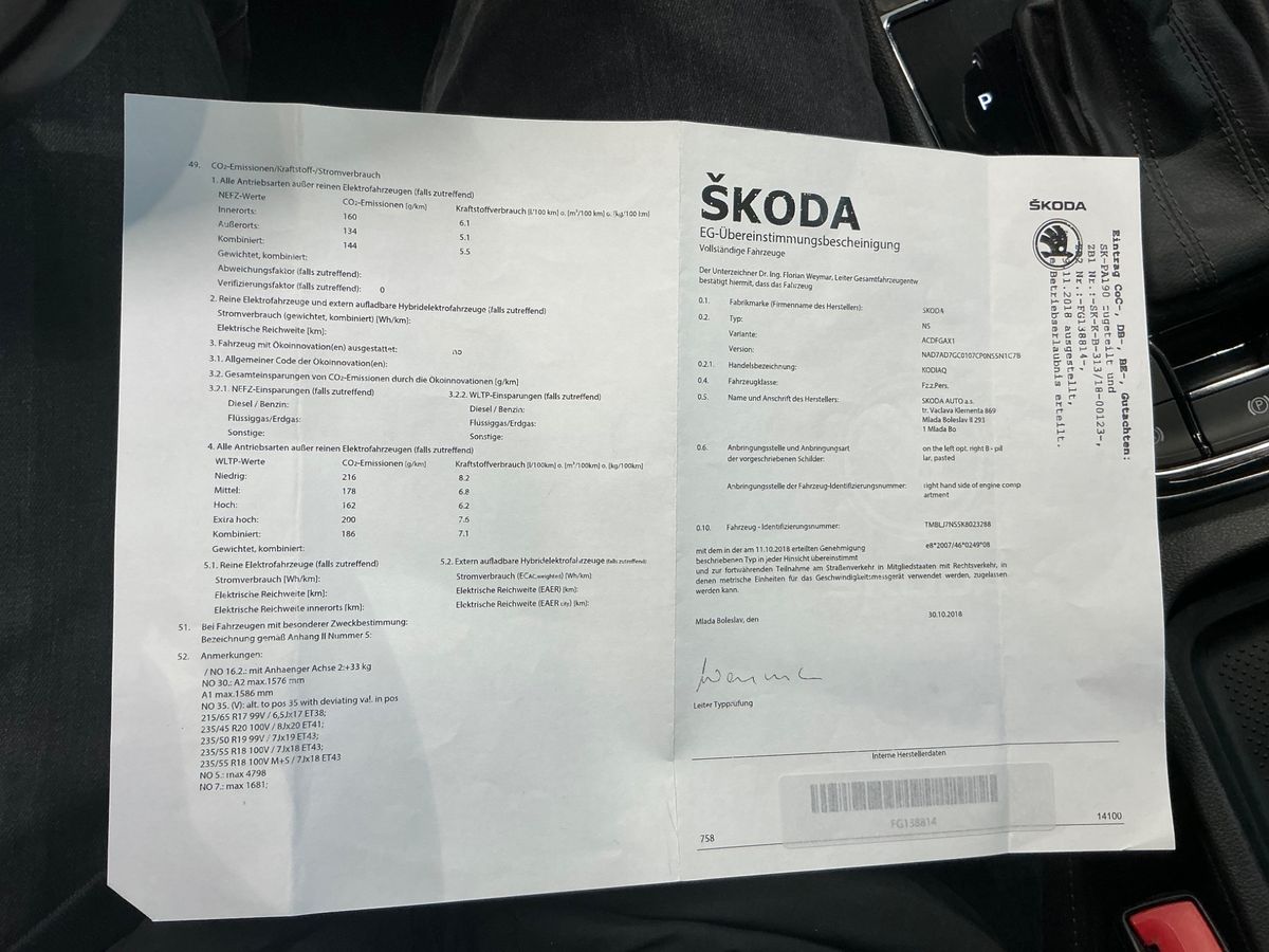 Skoda Kodiaq d'occasion