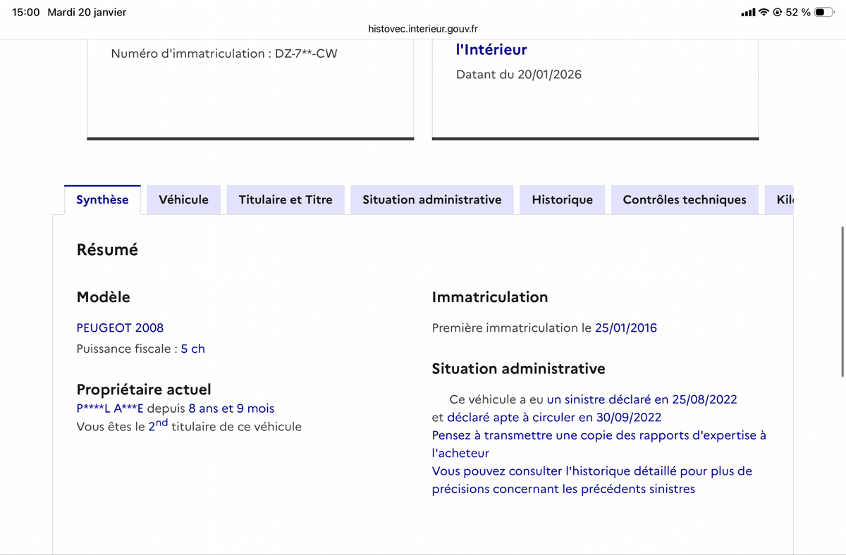 Peugeot 2008 d'occasion