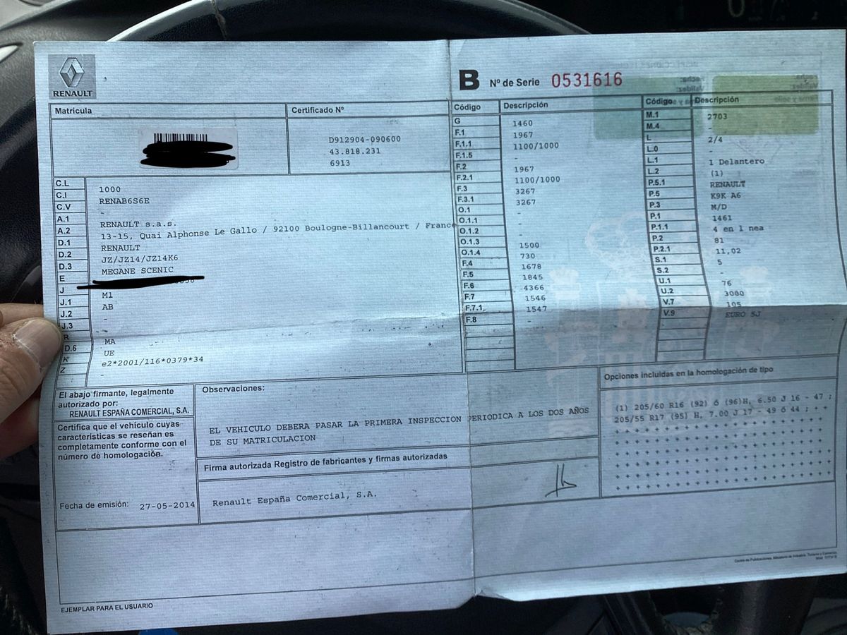 Renault Scenic d'occasion