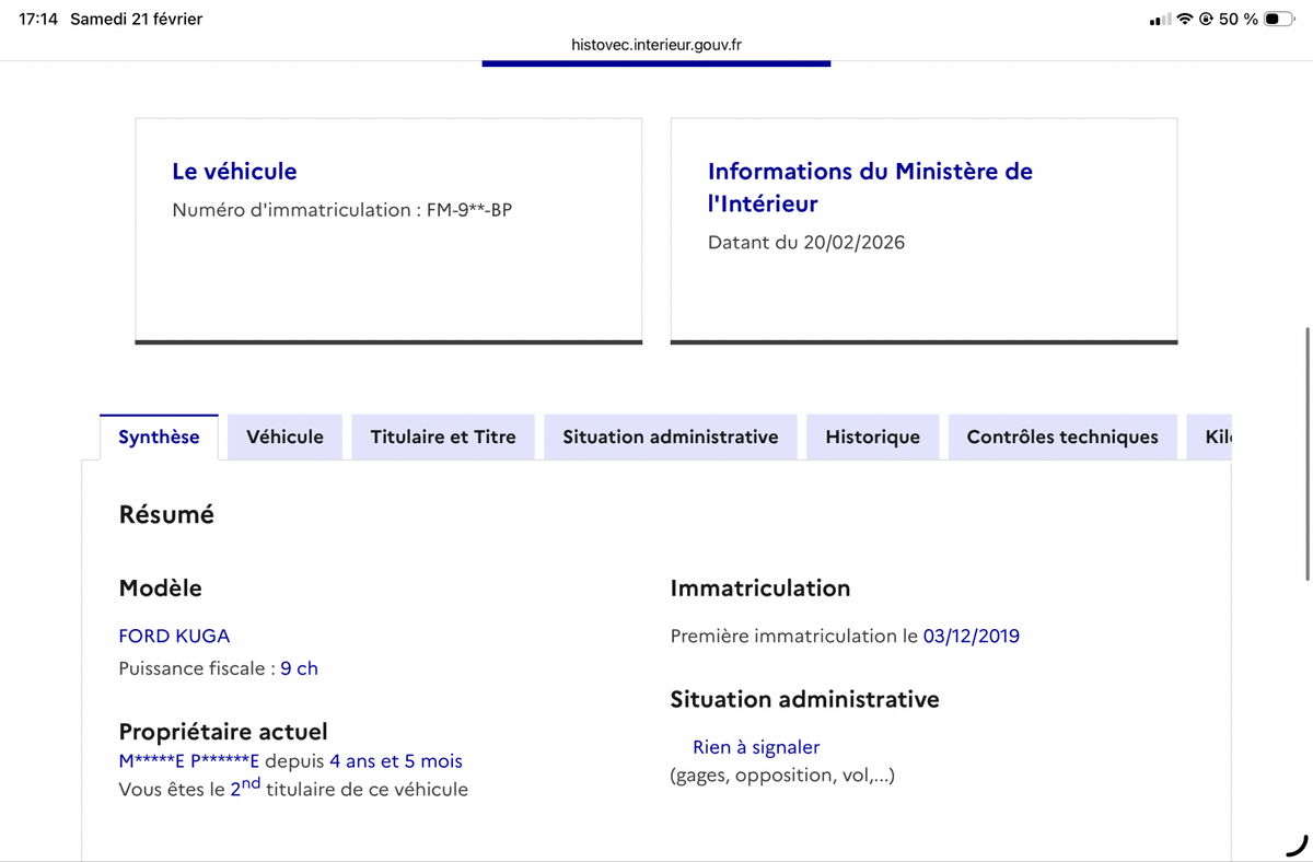 Ford Kuga d'occasion