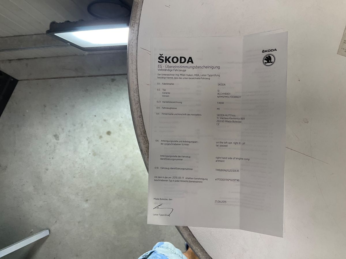 Skoda Fabia d'occasion
