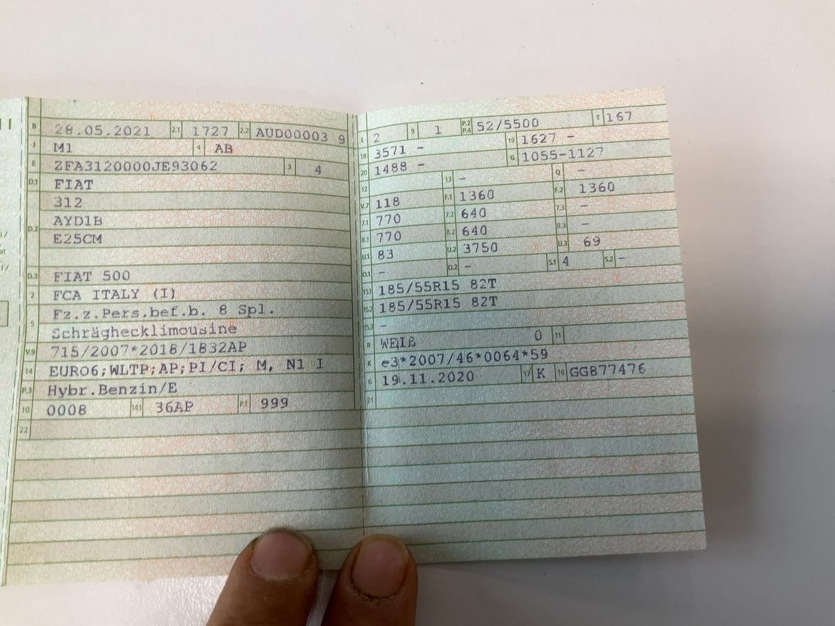 Fiat 500C 1.0 Mild-Hybrid Star