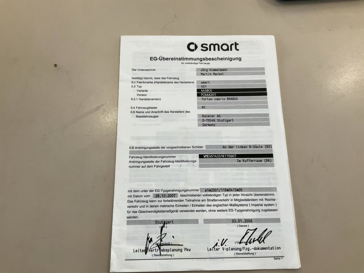 Smart fortwo d'occasion