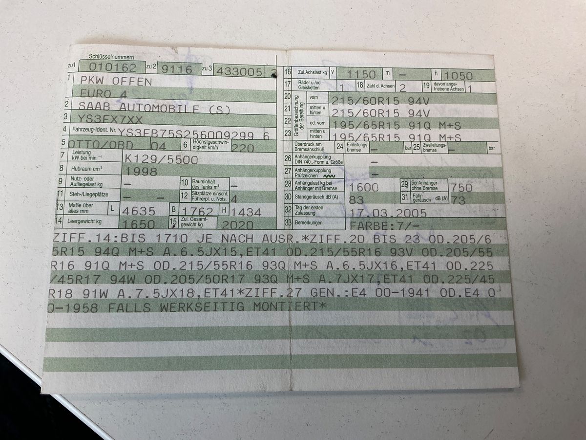 Saab 9-3 2.0 T Linear