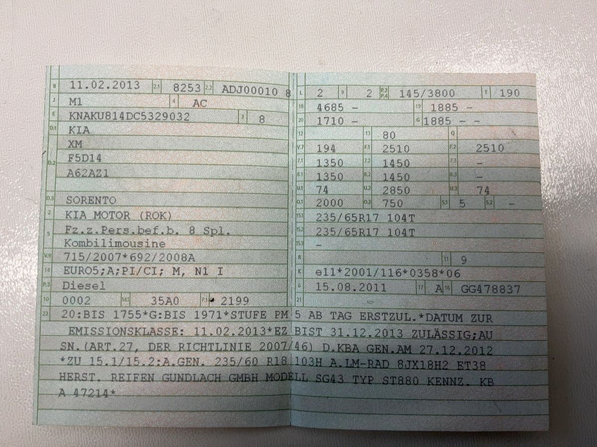 Kia Sorento d'occasion