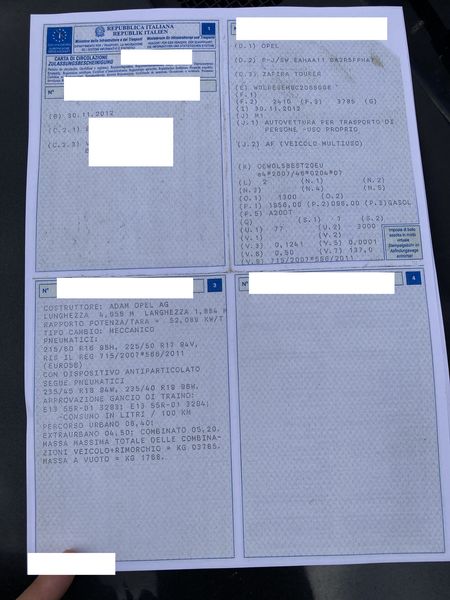 Opel Zafira Tourer 2.0 CDTI Cosmo — zdjęcie 15