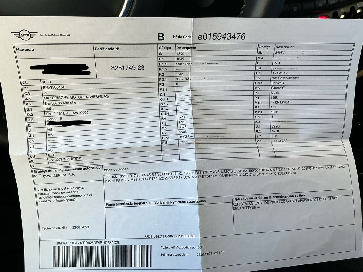 MINI Cooper d'occasion