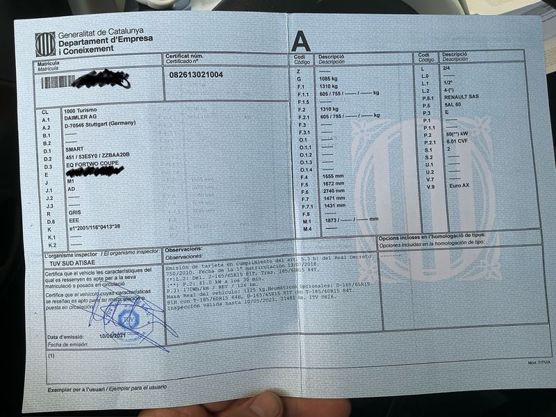 Smart fortwo electric drive 60 kW Standard — zdjęcie 15