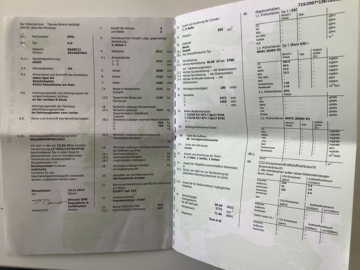 Opel Adam d'occasion