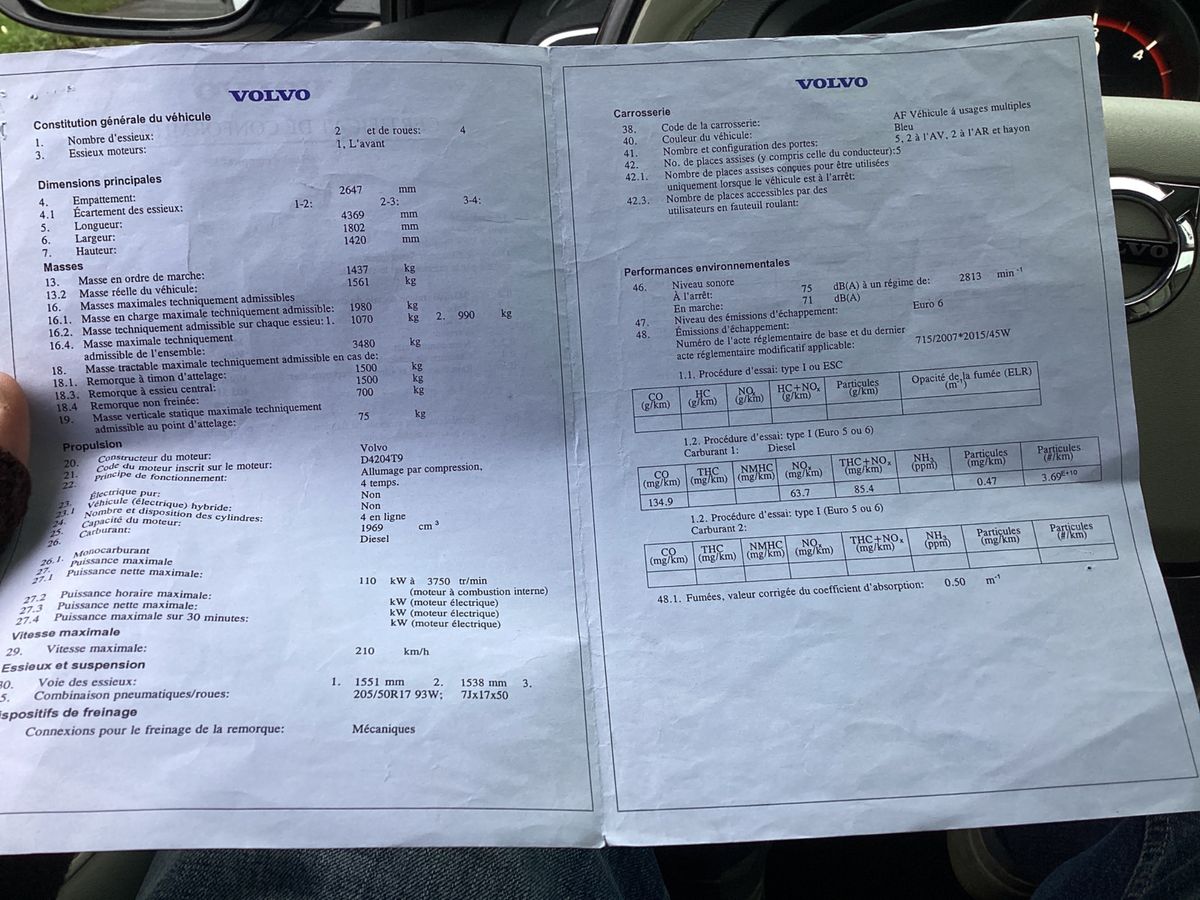 Volvo V40 d'occasion