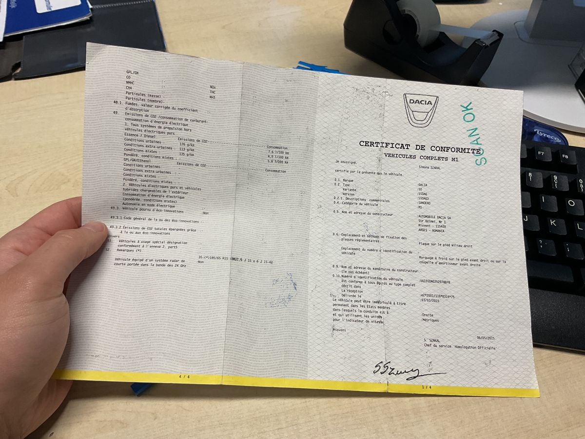 Dacia Sandero d'occasion