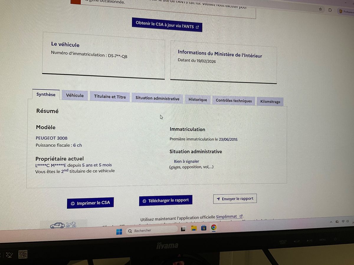 Peugeot 3008 d'occasion