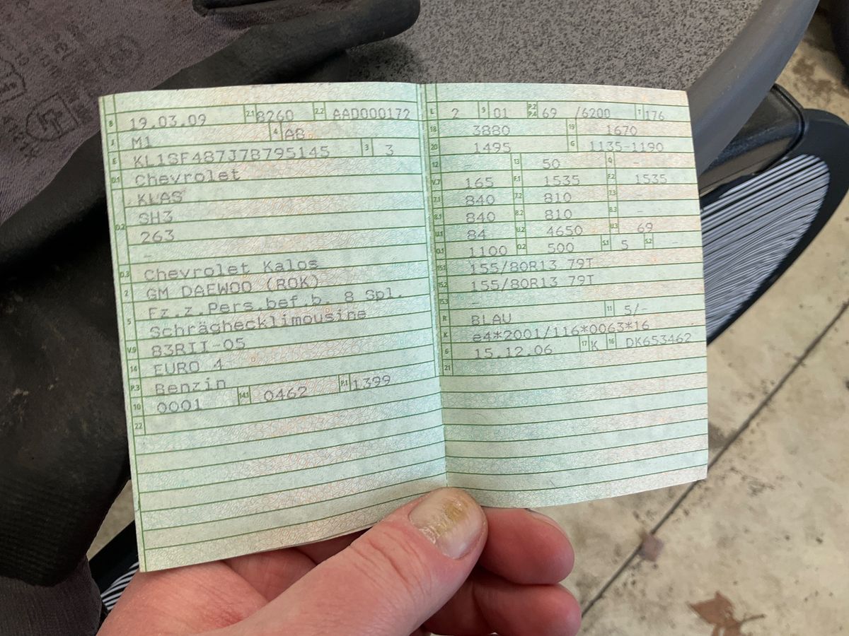 Chevrolet Kalos d'occasion