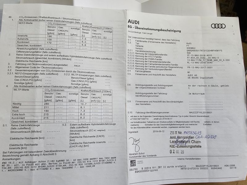 Audi SQ5 3.0 TDI Mild-Hybrid quattro — zdjęcie 15