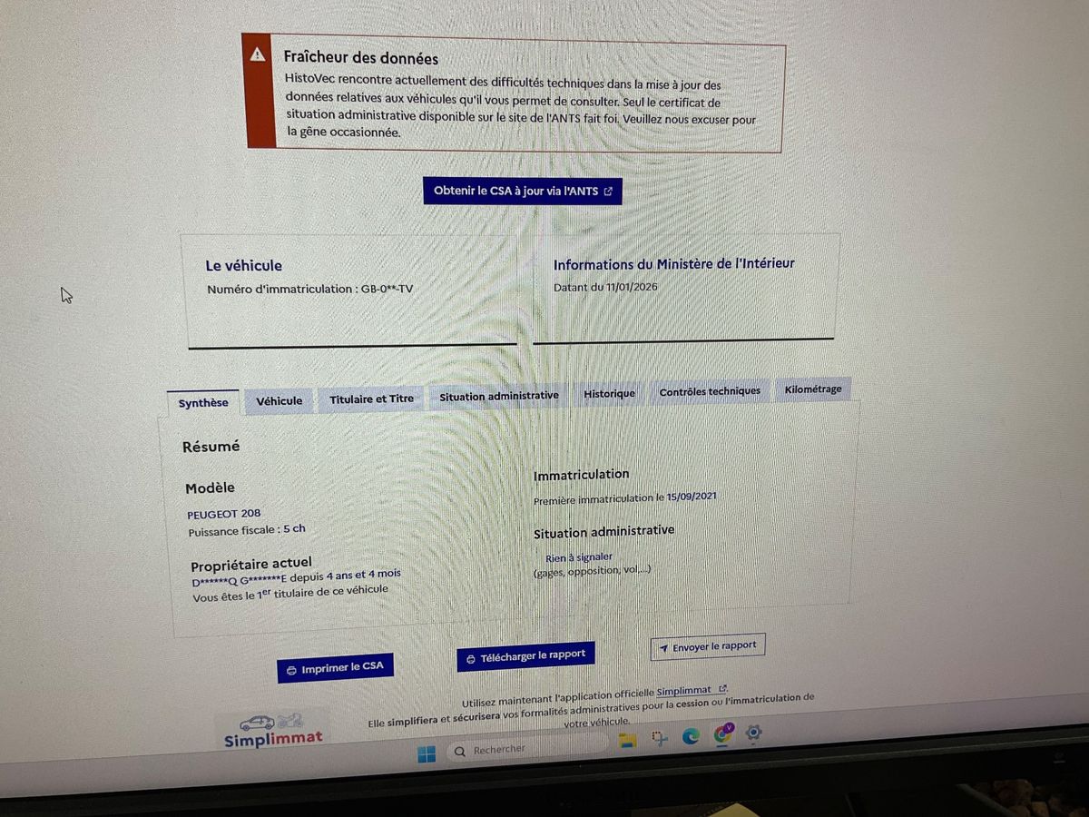 Peugeot 208 d'occasion