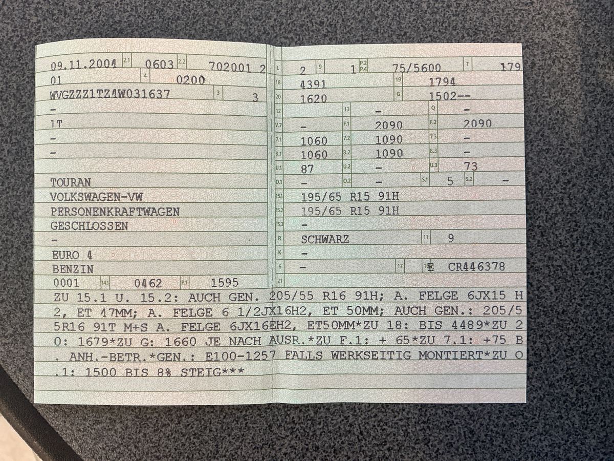 Volkswagen Touran d'occasion