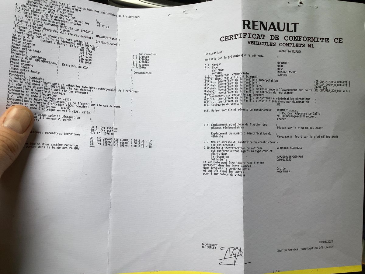 Renault Captur d'occasion