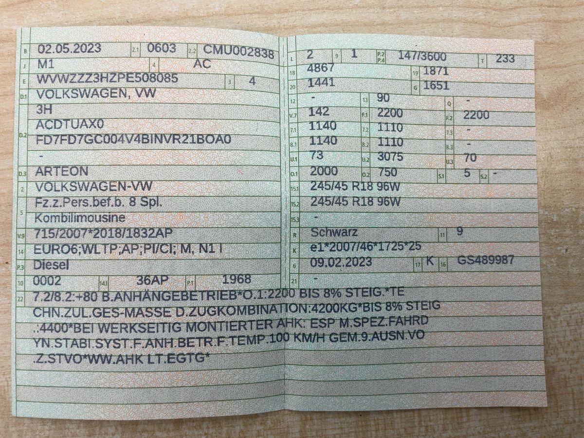 Volkswagen Arteon d'occasion