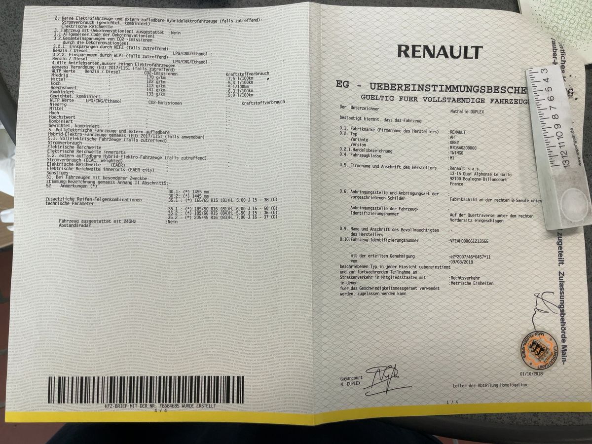 Renault Twingo d'occasion